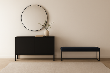 Banco tapizado Escorial