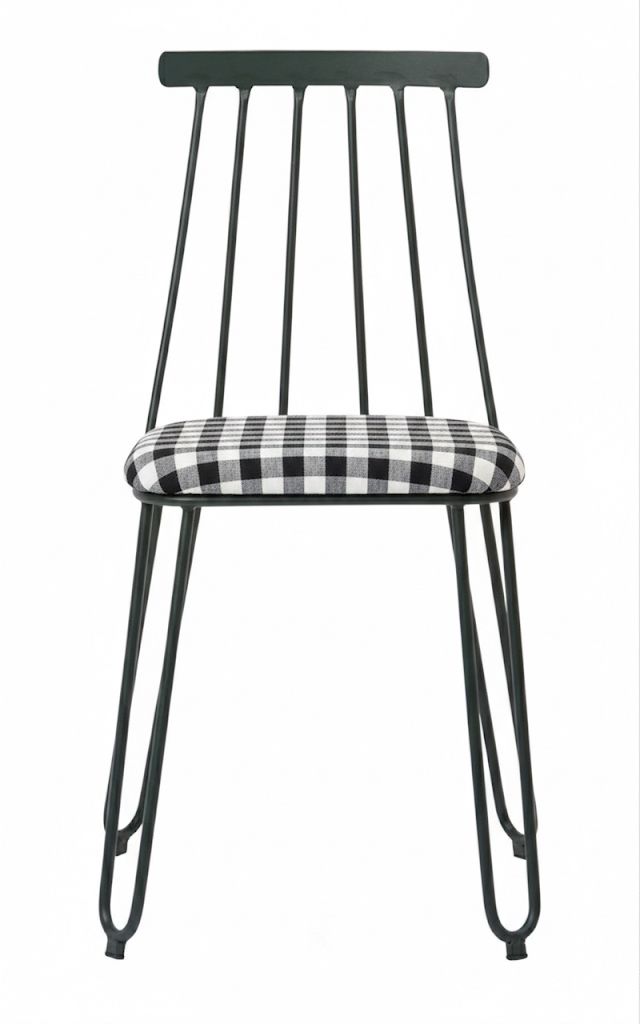 Silla Hudson Tapizada Vichy