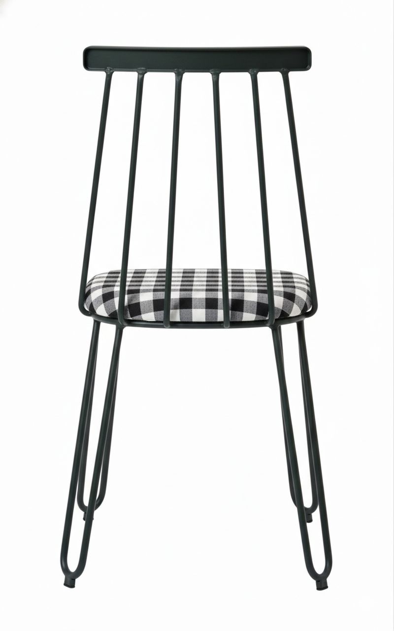 Silla Hudson Tapizada Vichy