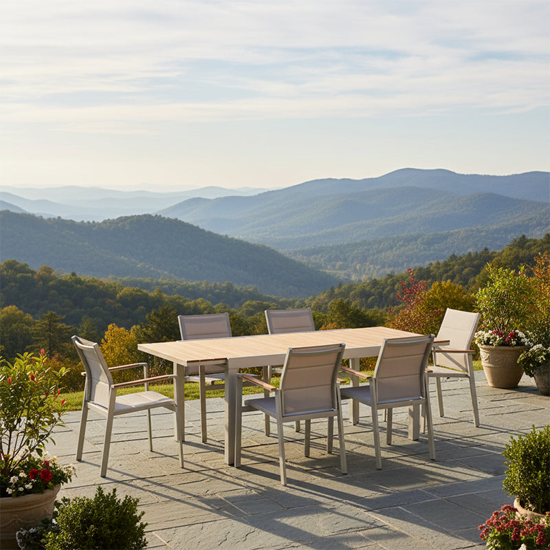 Mesa extensible Vertex 80*80 a 160*80