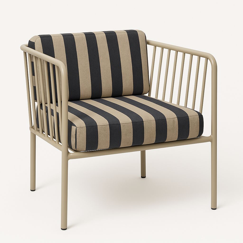 Sillon Boreal tapizado brown